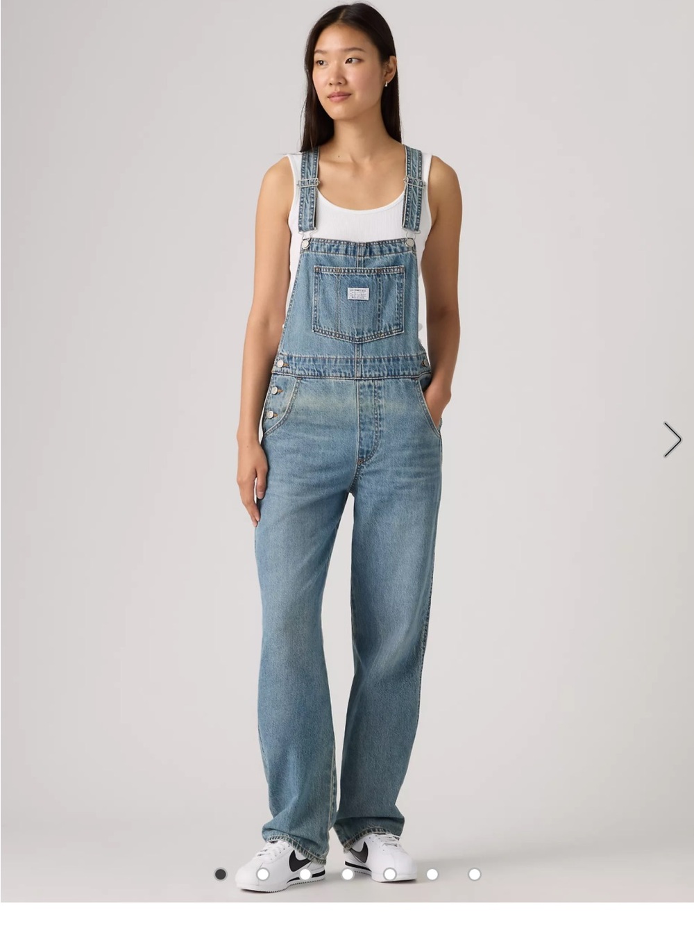 Classic Light Blue Denim Overalls